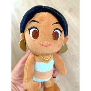 Disney Nuimos Princess Jasmine‎ Plush Doll Parks Official HTF Aladdin Nude